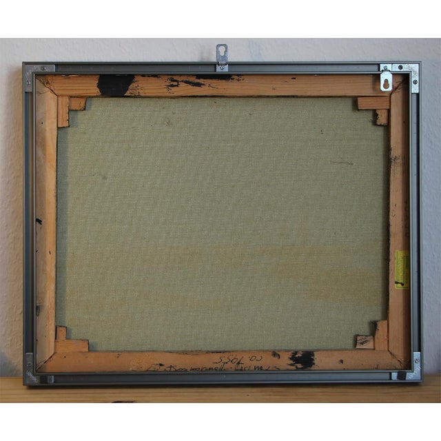 Günter Fischer, Spandau West Station in Berlin, 20th Century, Oil on Canvas, Framed For Sale - Image 8 of 10