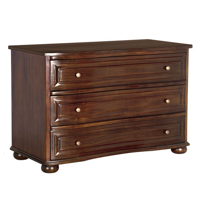Wood NOIR Lauren Dresser, Hand Rubbed Brown For Sale - Image 7 of 7