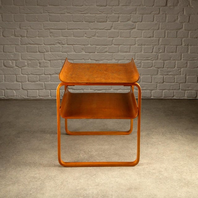 Model 915 Table in Karelian Birch by Alvar Aalto, Finland, 1930s For Sale - Image 6 of 18