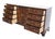 Brown Century Furniture Solid Mahogany Traditional Style 73" Triple Door Dresser For Sale - Image 8 of 14