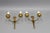French Art Deco Brass Twin-Arm Sconces, 1930, Set of 2 For Sale - Image 13 of 18