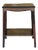 Art Deco Walnut Side Table with Shelf, 1930s For Sale