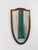 Large Antique Biedermeier Pearwood Shield Wall Mirror, Vienna, 1820s For Sale - Image 13 of 18