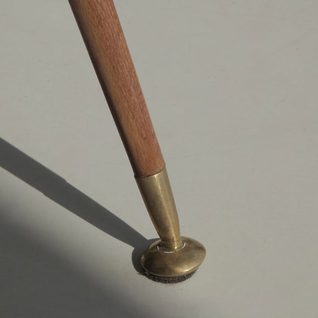 Pair of armchairs by gastone rinaldi. Italy, rima, 1954. a fine pair of '55p' armchairs upholsterd in an off white wool...