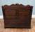 Gold Victorian Farmhouse Oak Hall Bench, 1880 For Sale - Image 8 of 9