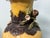 Ceramic Chinese Export Style Jar / Vase Form Crackle Glaze Table Lamps W/ Fruit - Pair For Sale - Image 7 of 9