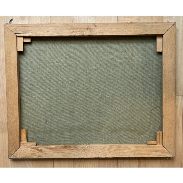 H. Bani, Chalets et Patûrage, 1994, Oil on Canvas For Sale - Image 9 of 10