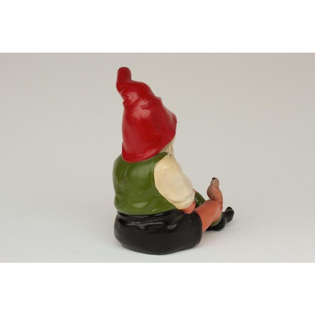 Terracotta Garden Gnome from PGH, 1950s For Sale - Image 3 of 10
