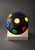Art Nouveau Table Lamp in Metal with Multicolored Glass Cabochons, 1890s For Sale - Image 4 of 6
