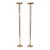 1980's Italian Torchiere Brass Floor Lamps For Sale