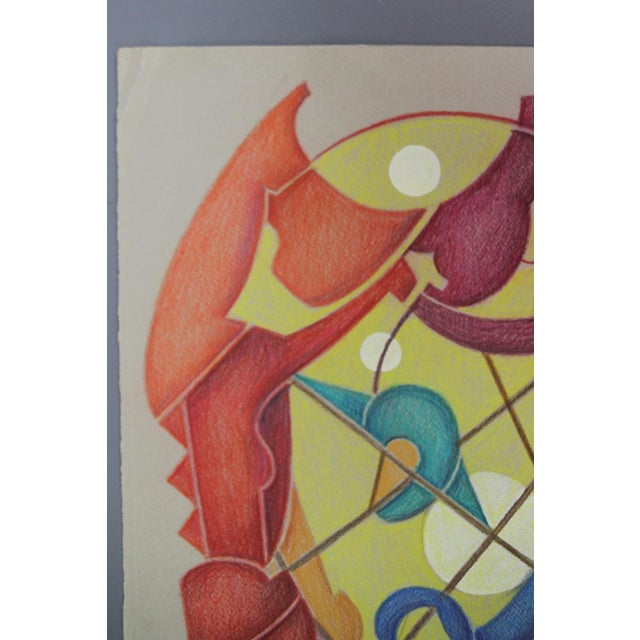 Fritz Klee, Abstract Composition, 1959, Drawing For Sale - Image 4 of 18