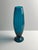 Tall Peacock Blue Empoli Glass Vase from Rossini, Italy, 1960s For Sale - Image 4 of 10