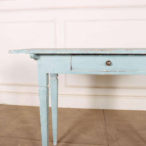 Swedish Painted Lamp Table For Sale - Image 3 of 11