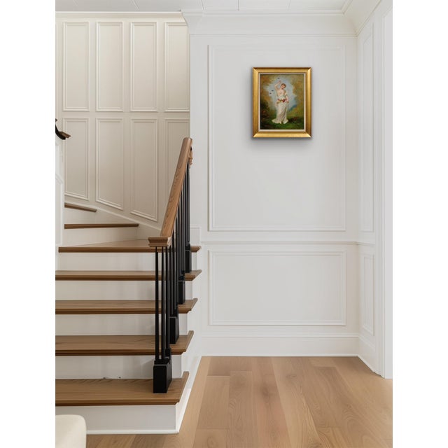 Andre Charles Voillemot, Allegory of Summer, 1860s, Oil Painting, Framed For Sale - Image 18 of 18