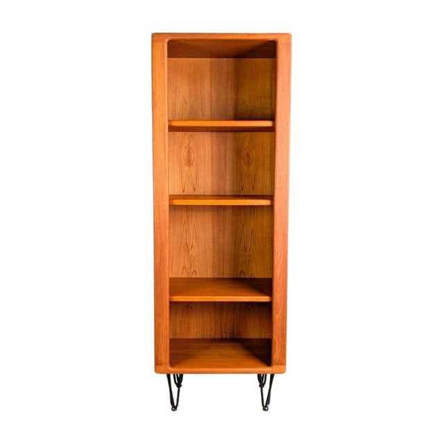 Mid-Century Danish Teak Bookcase For Sale - Image 9 of 9