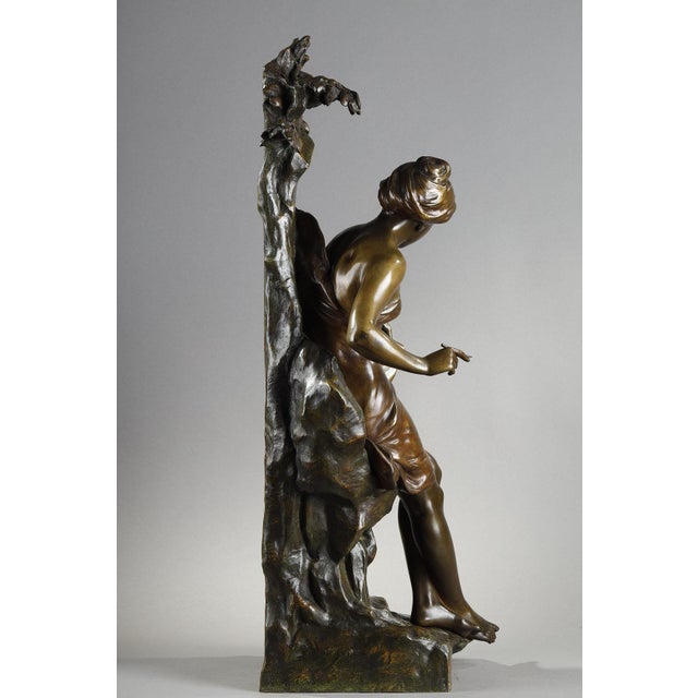 Patinated Bronze by Emile Louis Picault For Sale - Image 4 of 18