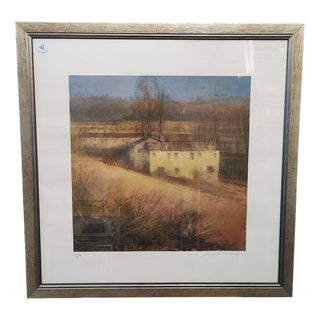 Renzo Crociara, Lithograph, Framed For Sale