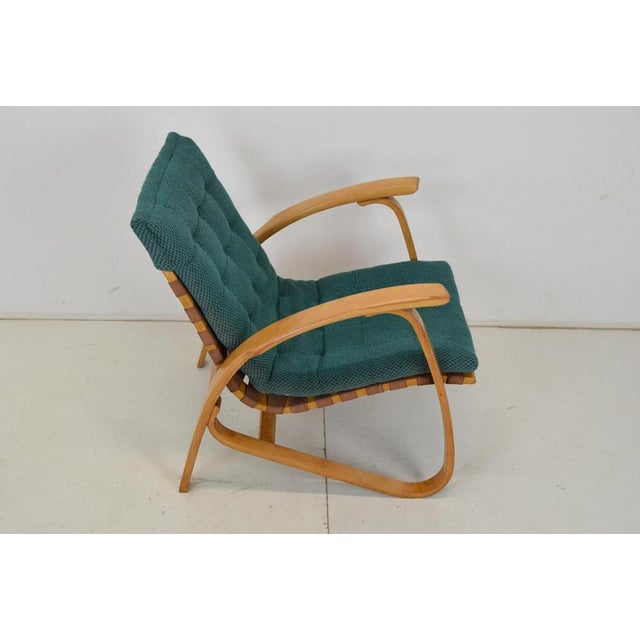 Bent Beechwood Armchair by Jan Vaněk, 1930s For Sale - Image 15 of 18