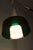 Italian 2-Piece Pendant Lamp in White Opaline and Green Transparent Glass, 1960s For Sale - Image 7 of 17