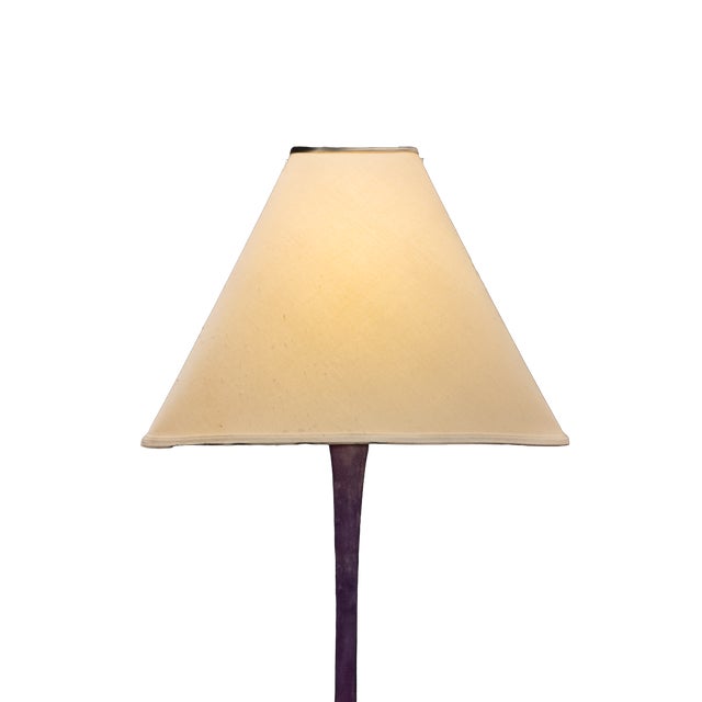 1960s Verdigris Bronze Floor Lamp For Sale - Image 10 of 14