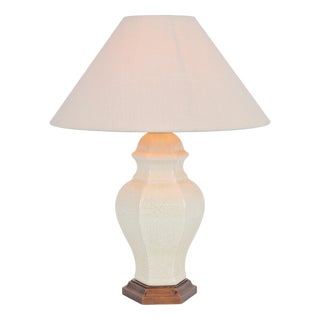 Vintage Ceramic Table Lamp, 1970s For Sale