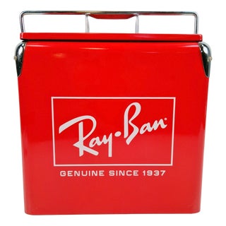 Ray Ban Coolbox with Build in Bottle Opener, 1990s For Sale