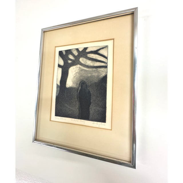 Mid 20th Century "Blue Dawn", Artist Proof Original Fine Art Print For Sale - Image 5 of 8