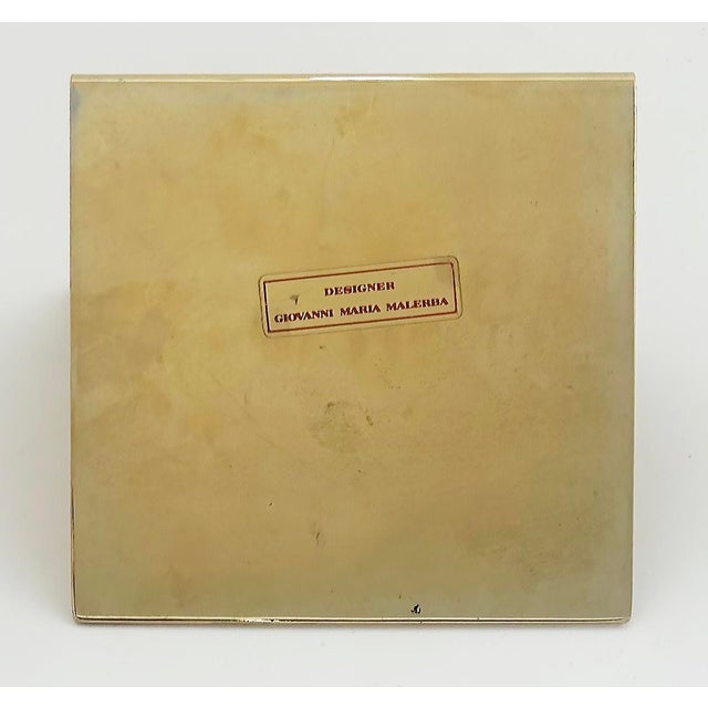 Gold Italian Laudarte Srl Gilt Bronze Wreath Bookends by Giovanni Malerba, Pair For Sale - Image 8 of 9