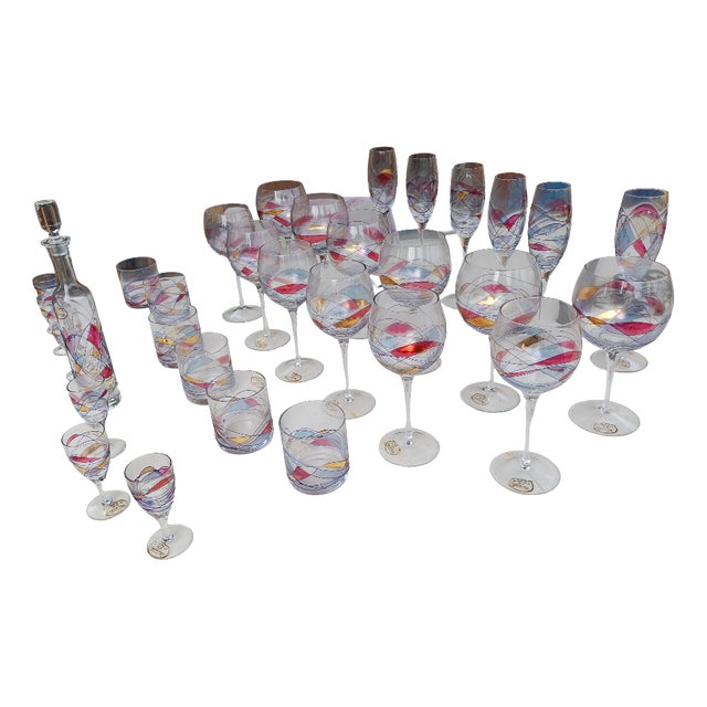 MF Service from Cristal De Paris, 1970 For Sale