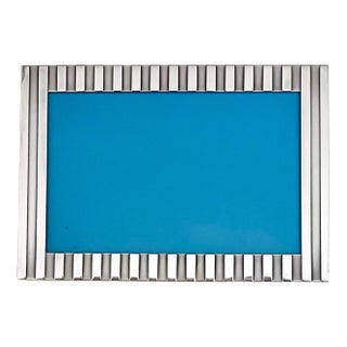 Tiffany & Co. Art Deco Sterling Picture Frame-"Atlas" For Sale