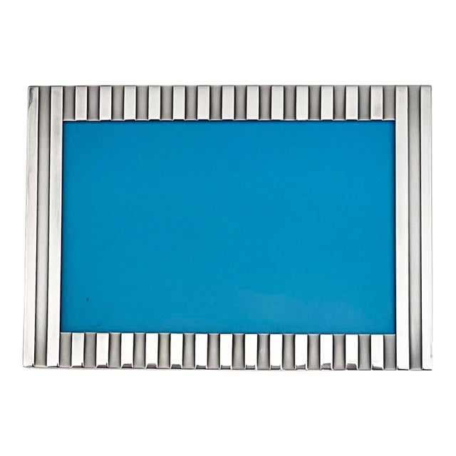 Tiffany & Co. "Atlas" Art Deco Sterling Silver Picture Frame For Sale