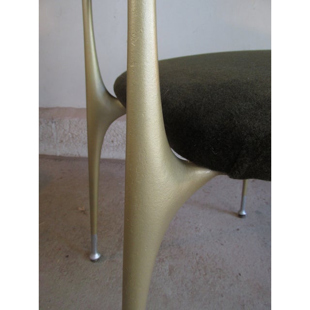 Vintage ''Gazelle'' Chairs by Dan Johnson/Shelby Williams for Crucible, a Pair For Sale - Image 11 of 13