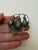 Metal Mid-Century Mexican Sterling Silver 3-Parrot Brooch Pin – Green Stone Cabochons, Signed SRL For Sale - Image 7 of 7