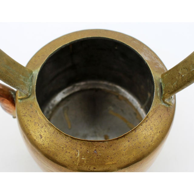 Early 20th Century Circa 1891-1911 Chinese Brass Tea Kettle For Sale - Image 5 of 7