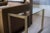 Gold Pair of Brass and Glass 1950s Style Side Tables For Sale - Image 8 of 9