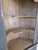 Paint Primitive Shaker Style Paint Distressed Corner Cabinet by Ezra G Tiffin Ohio For Sale - Image 7 of 12