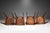 Midcentury Dining Chairs in Style of Kent Coffey Perspecta Cats Eye For Sale - Image 10 of 12