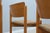 Textile Vintage Rustic Dining Chairs with Straw Seat attributed to Renato Toso, 1970s, Set of 4 For Sale - Image 7 of 16
