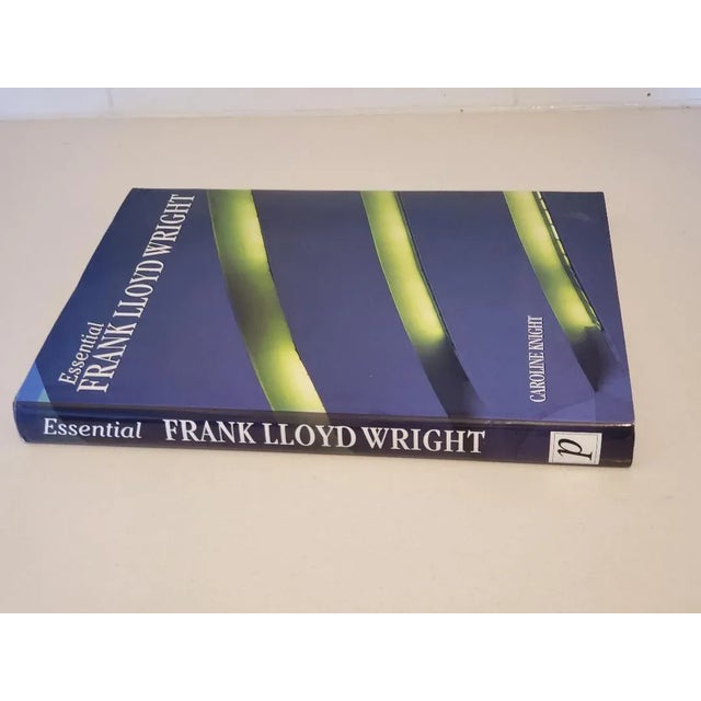 Fabulous hardcover vintage book "Essential Frank Lloyd Wright" by Caroline Knight. Perfect for the coffeetable or home...