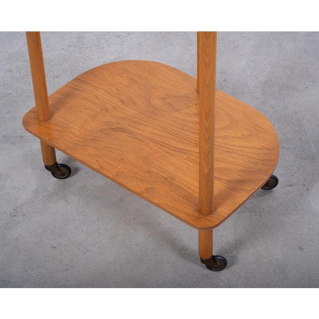 Scandinavian Modern Beech Wood Valet Stand, 1960s For Sale - Image 4 of 8