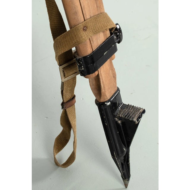 Surveyor Tripod Floor Lamp For Sale - Image 3 of 8