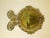 Late 19th Century Beveled Glass Mirror Gold Gilt Pierced Antique Aesthetic Movement, Victorian Table Wall Gilded Cast Iron Reticulated For Sale - Image 6 of 15