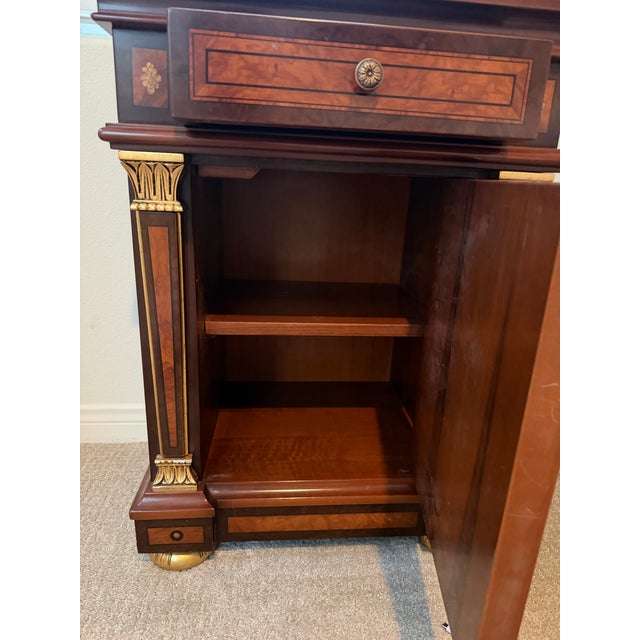 Authentic Marzorati Impero Italian Bedroom Furniture – Dresser, Mirror & 2 Nightstands For Sale In Los Angeles - Image 6 of 18