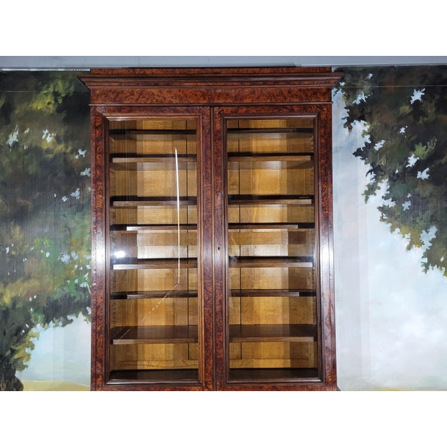 Large Antique Bookcase in Wood, 1800s For Sale - Image 3 of 13