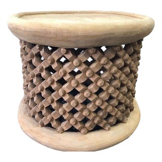 African Handmade Coffee Table by Delgo Ako For Sale