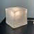 Ikea Frosted Glass Iviken Ice Cube Table Lamps from Ikea, 1990s, Set of 2 For Sale - Image 4 of 7