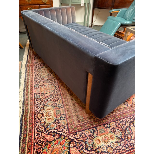 Bright Chair Gray Sofa For Sale - Image 10 of 12