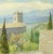 Traditional Vintage Italian Watercolor Landscape - Tuscan Coast For Sale - Image 3 of 5