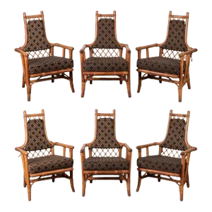 Parzinger for Willow & Reed Dining Chairs, C.1955 - Set of 6