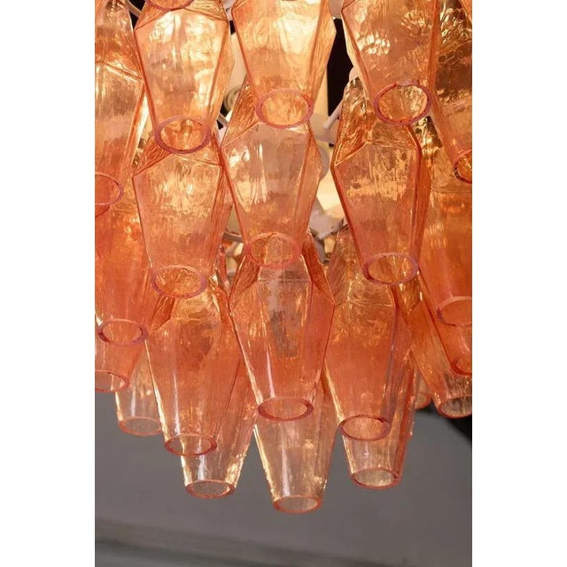 Large Murano Glass Chandelier, 1980s For Sale - Image 11 of 12